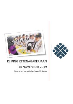 e-KLIPING KETENAGAKERJAAN 14 NOVEMBER 2019