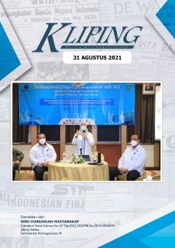 E-KLIPING KETENAGAKERJAAN 31 AGUSTUS 2021