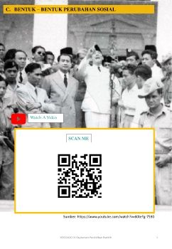 Bentuk - bentuk perubahan sosial