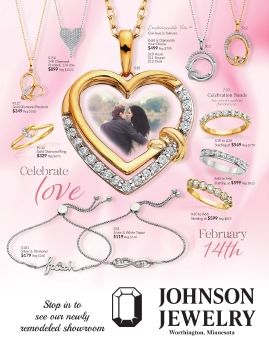 Johnson Jewelry Inc.'s 2024 Valentines Day Sale Brochure