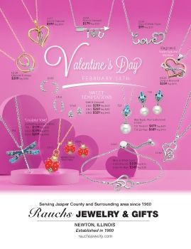 Rauch's Jewelry & gifts 2025 Valentines Day Sale Brochure