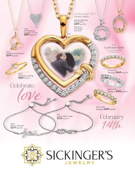 Sickinger's Jewelry 2024 Valentines Day Sale Brochure