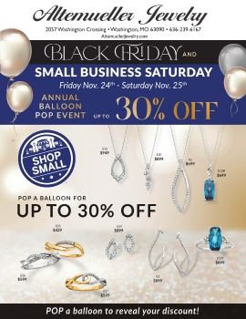 Altemueller 2023 Black Friday Balloon Pop Event