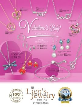 Lien's Jewelry 2025 Valentines Day Sale Brochure