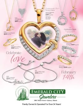 Emerald City Jewelers 2024 Valentines Day Sale Brochure