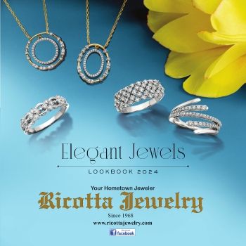 Ricotta Jewlry's  2024 Sprong Elegant Jewels Digital Lookbook