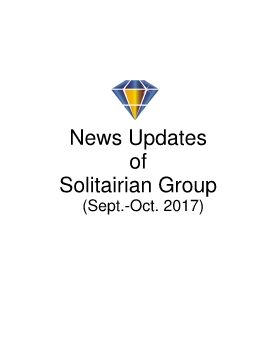 New Updates of Solitairian Group 2017