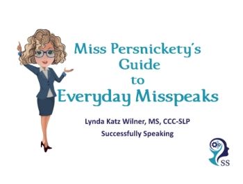 Miss Persnickety