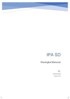 IPA SD Annisa 