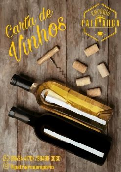 Carta de Vinhos Empório Patriarca