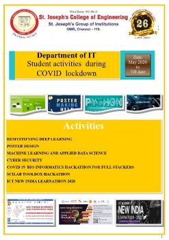 IT_Student activities  during COVID  lockdown Cont....