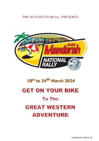 Mandurah National Rally 2024 Edition 2