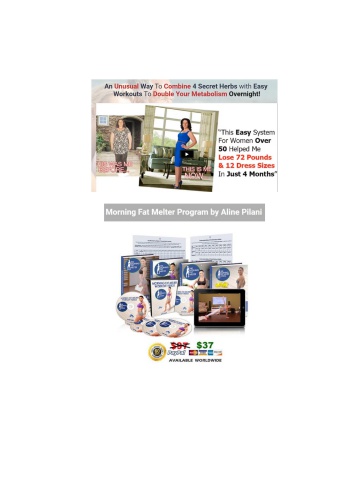 Morning Fat Melter PDF / eBook Program Aline Pilani
