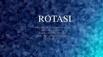 ROTASI  TITIK O (0,0)  SUDUT 90⁰_fitrah wahyuni