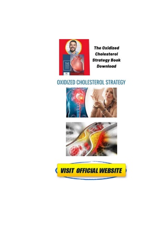 Oxidized Cholesterol Strategy Scott Davis [PDF DOWNLOAD]