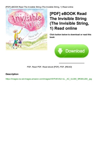 [pdf] ebook read the invisible string (the invisible string  1) read online