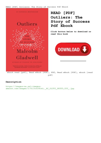 read [pdf] outliers the story of success pdf ebook