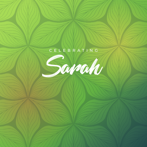 Celebrating Sarah