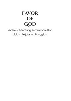 Favor Of God (E-Book)