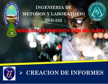 2. CREACION DE INFORMES