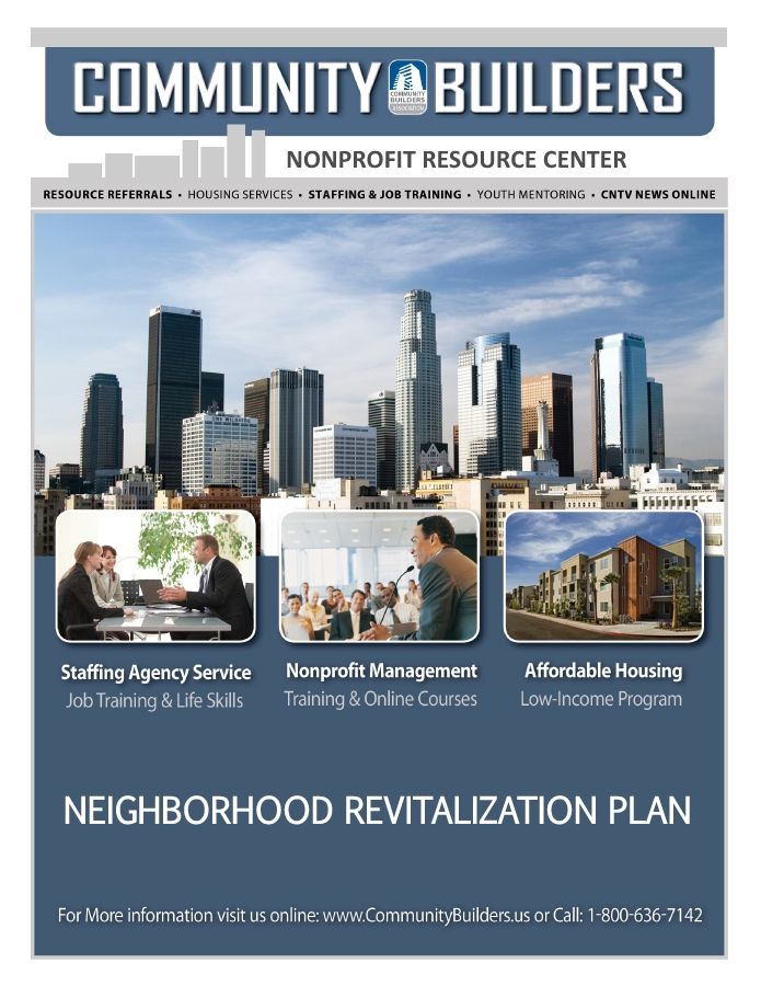 Community Builders Neighborhood Revitalization Plan