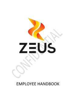 Zeus Employee Handbook