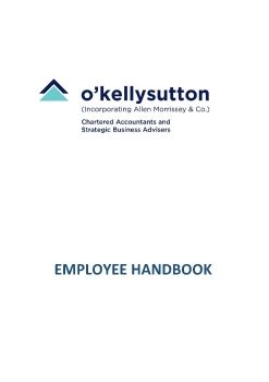 O'Kelly Sutton Employee Handbook June 23 Revision 2 2020 