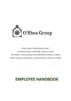 O'Shea Group EHB May 2019