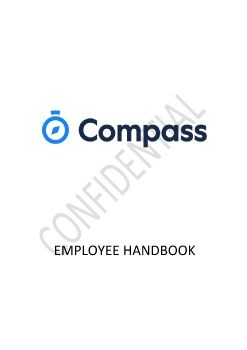 Compass Employee Handbook Rev 1