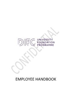 DIFC Employee Handbook Rev.3