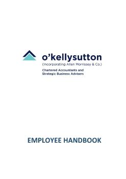 OKelly Sutton Employee Handbook March19