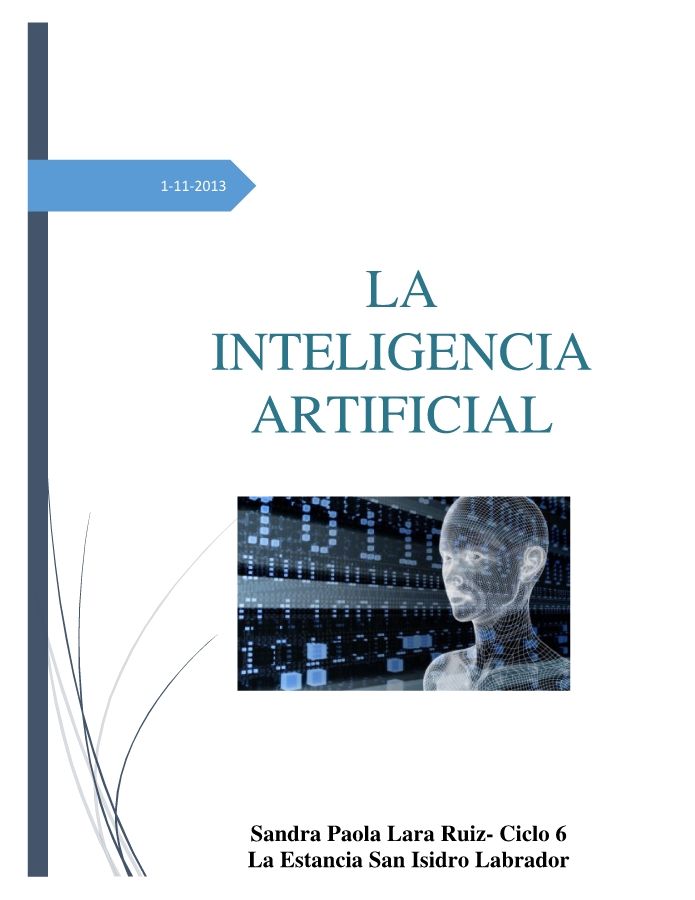 LA INTELIGENCIA ARTIFICIAL