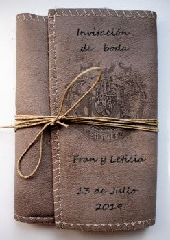 Invitación a la Boda de Fran y Leticia