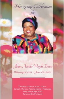 Joann Davis Homegoing