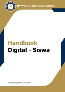 Handbook Siswa Digital