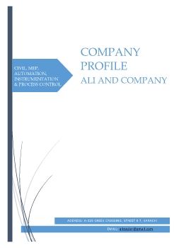 COMPANY PROFILE