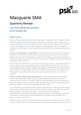 Macquarie Core Plus Moderate