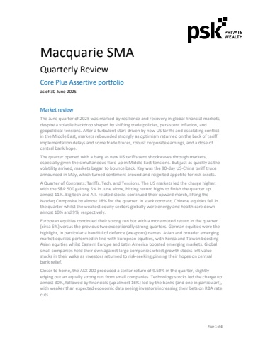 Macquarie Core Plus Assertive