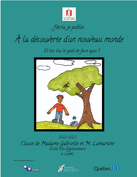 Livre 23-6-Gabrielle Lizotte et M Lamartine- Les Explorateurs