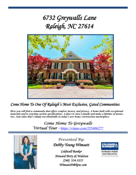 6732 Greywalls Lane Raleigh, NC 27614