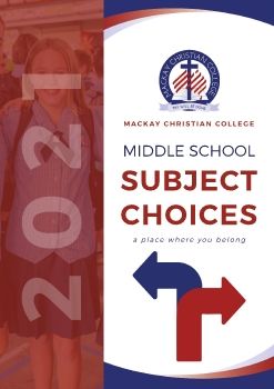 Middle School Subject Selection Book 2021