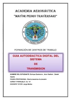 ACADEMIA AERONÁUTICA MAYOR PEDRO TRAVERSARI