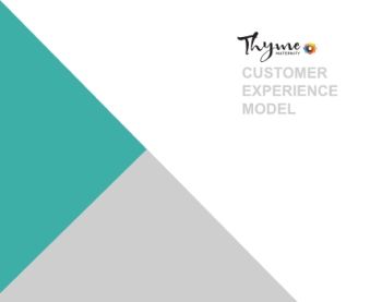 Thyme - Simplified Customer Srvice Model_En