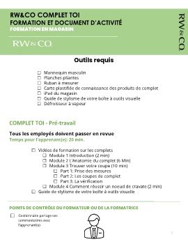 RW&CO COMPLET TOI FORMATION ET DOCUMENT D’ACTIVITÉ