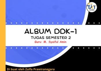 Album DDK-1 Zulfa Prawiranegara