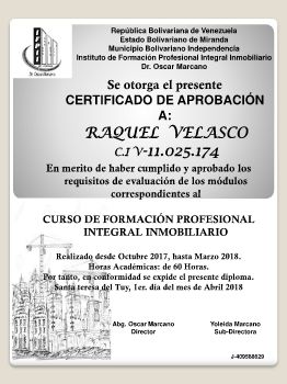 Certificado de Curso IFPII