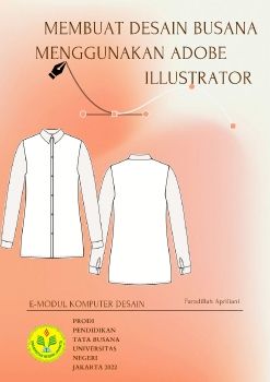 E-modul Membuat Desain Busana dengan Adobe Illustrator