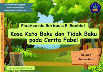 FLASHCARDS BERBASIS E-BOOKLET BAHASA INDONESIA