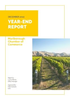 Marlborough Chamber of Commece Annual Report 2022