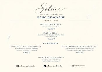 Price List Nail Art